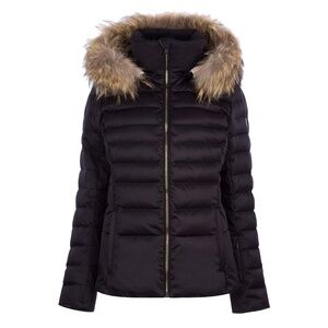 Fera Ski Jacket with Faux Fur Size 4